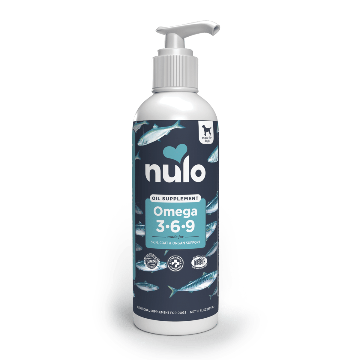 Nulo Omega 3-6-9 Oil Blend Supplement For Dogs