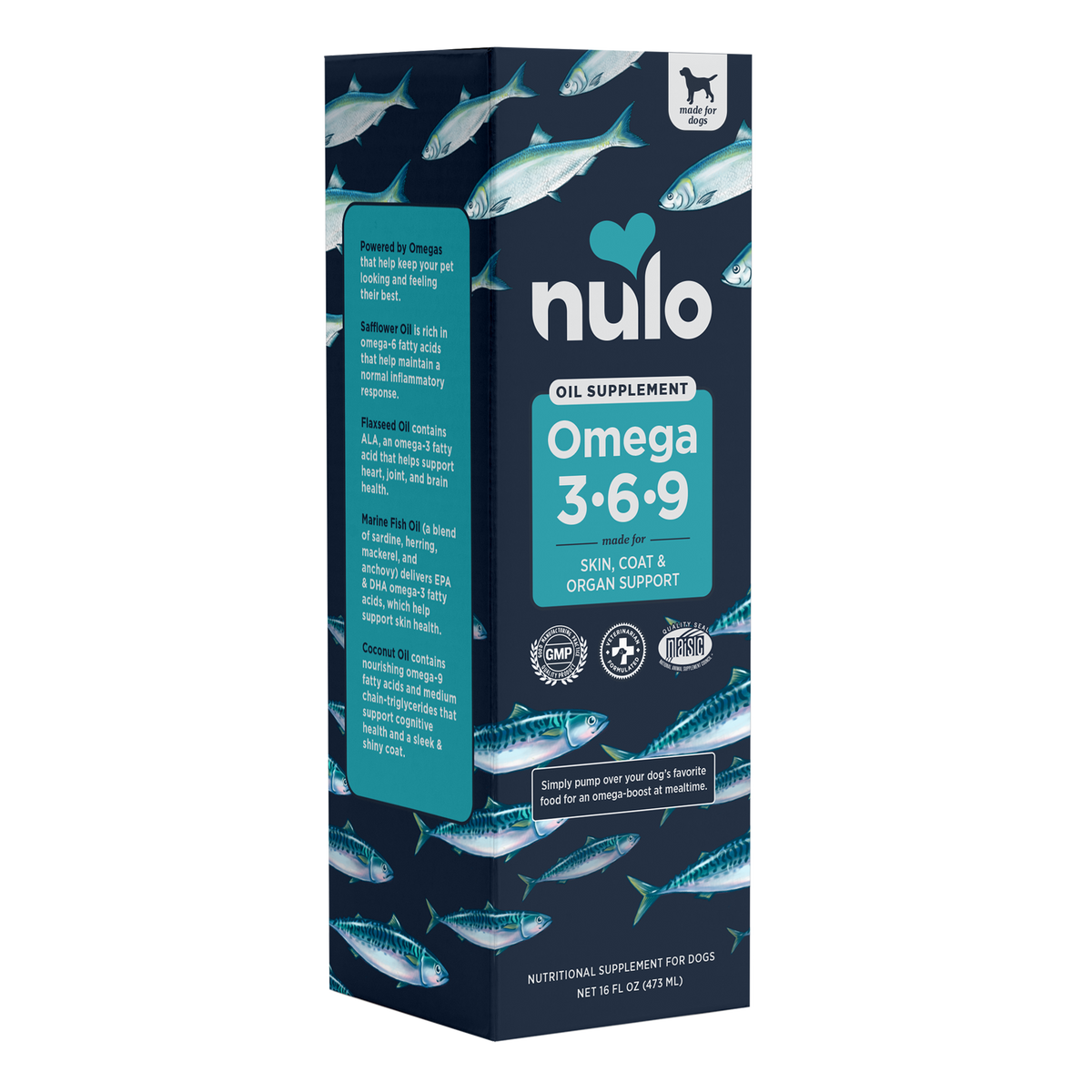 Nulo Omega 3-6-9 Oil Blend Supplement For Dogs