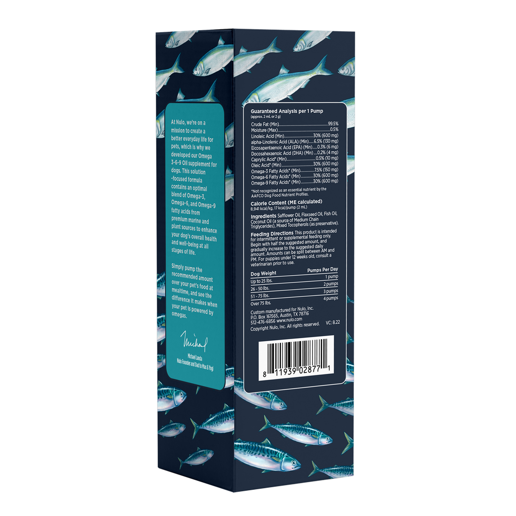 Nulo Omega 3-6-9 Oil Blend Supplement For Dogs