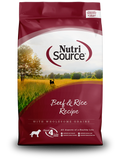 NutriSource Beef & Brown Rice Recipe Dry Dog Food