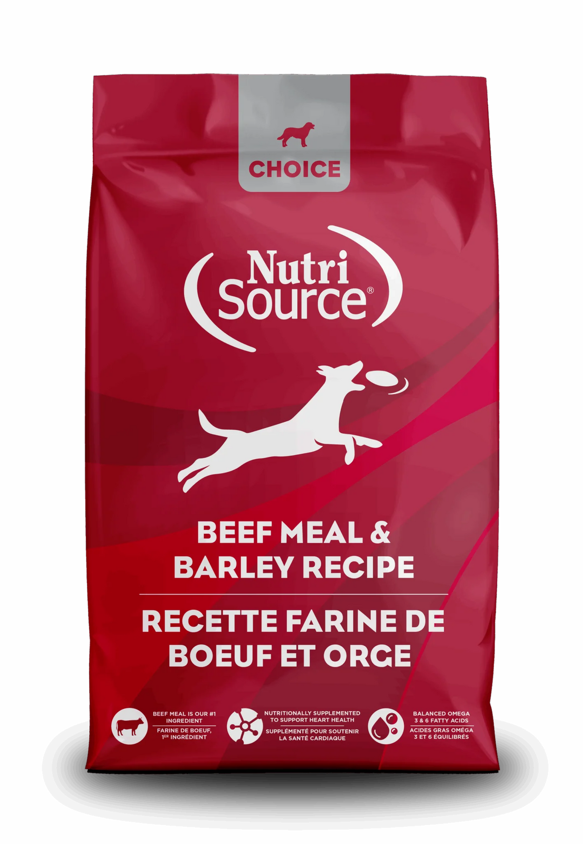 NutriSource Choice Beef Meal & Barley Recipe