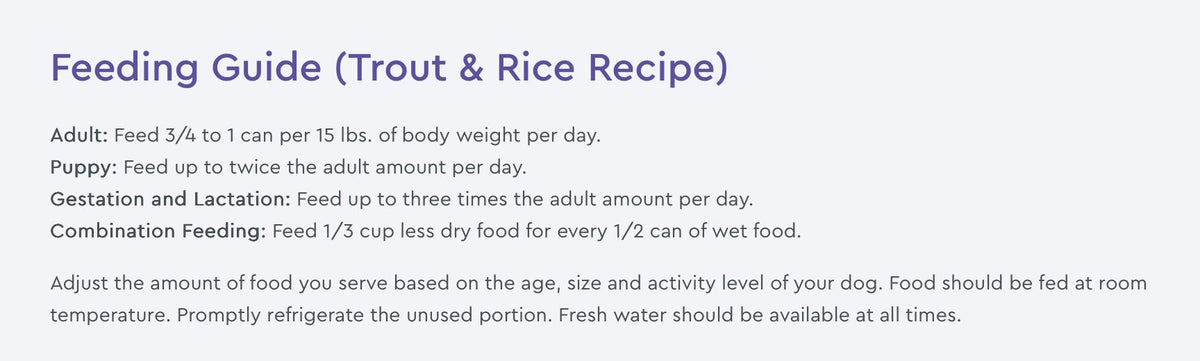 NutriSource Adult Trout & Rice Canned Dog Food