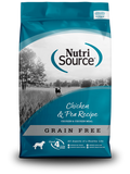 NutriSource Grain Free Chicken & Pea Dry Dog Food