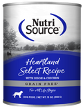 NutriSource Heartland Select Recipe Canned Dog Food