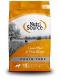 NutriSource Lamb Meal and Peas Formula Grain Free Dry Dog Food