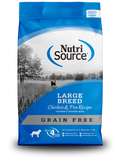 NutriSource Grain Free Large Breed Chicken & Pea Dry Dog Food