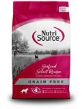 NutriSource Grain Free Seafood Select with Salmon Dry Dog Food