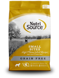NutriSource Grain Free High Plains Select Small Bites Dry Dog Food