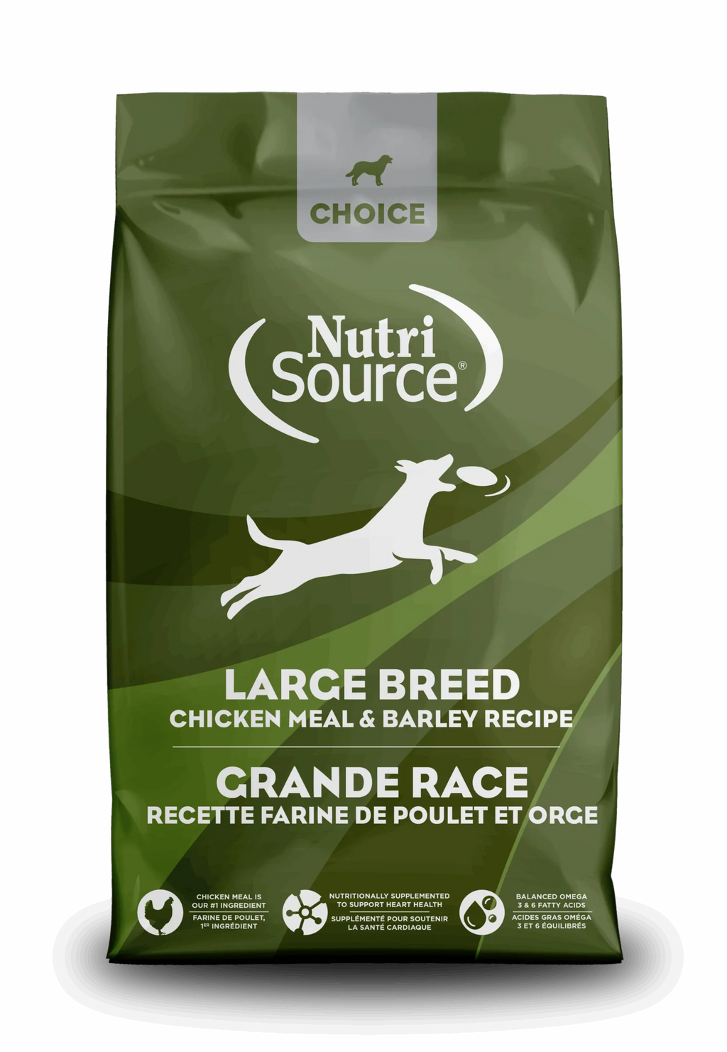 NutriSource Choice Large Breed Chicken Meal & Barley Recipe