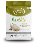 NutriSource PureVita Grain Free Duck & Green Lentils Recipe Dry Dog Food