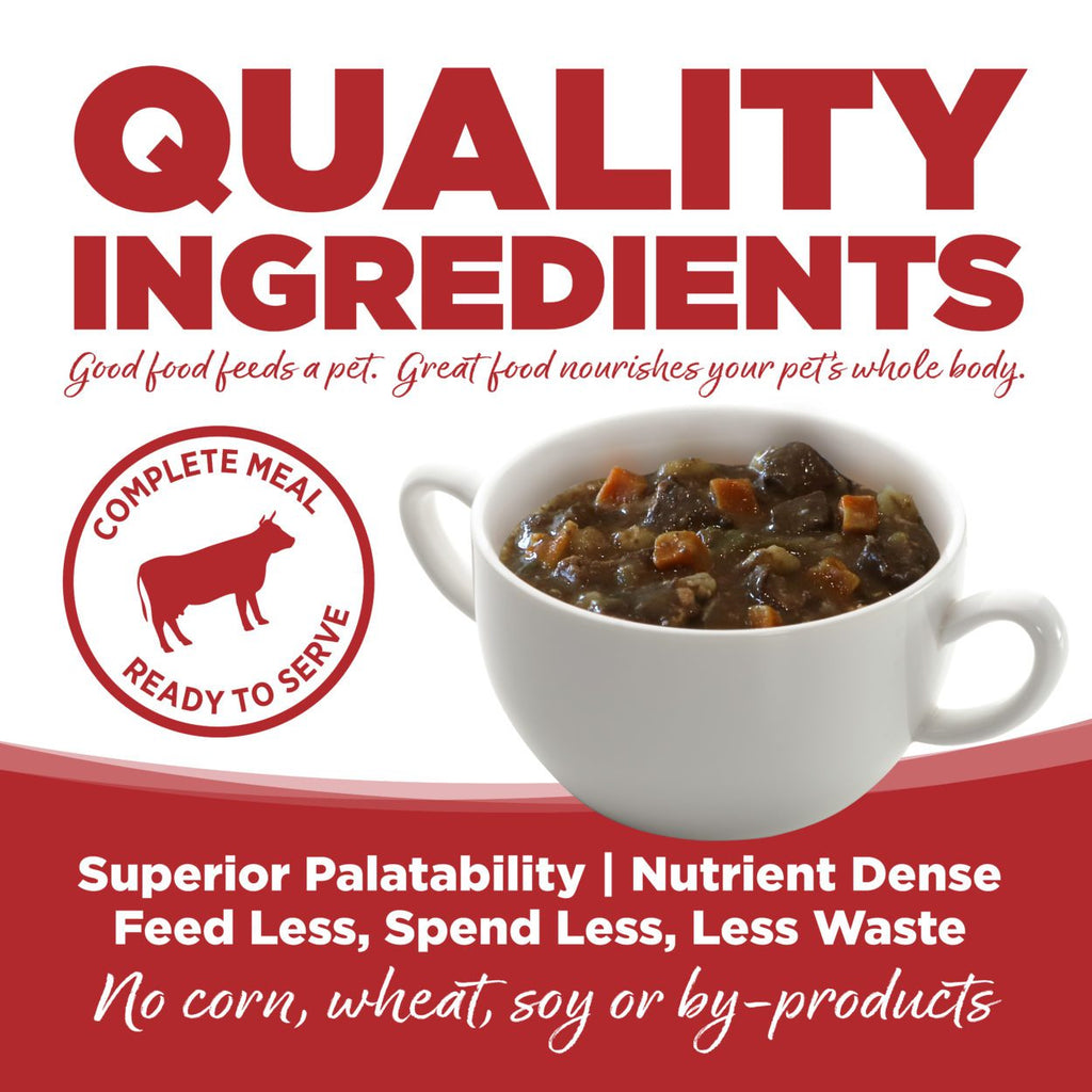 NutriSource PureVita Beef Stew Tetra Pak Wet Dog Food