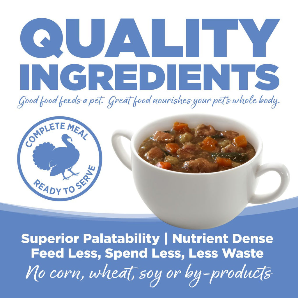 NutriSource PureVita Turkey Stew Tetra Pak Wet Dog Food
