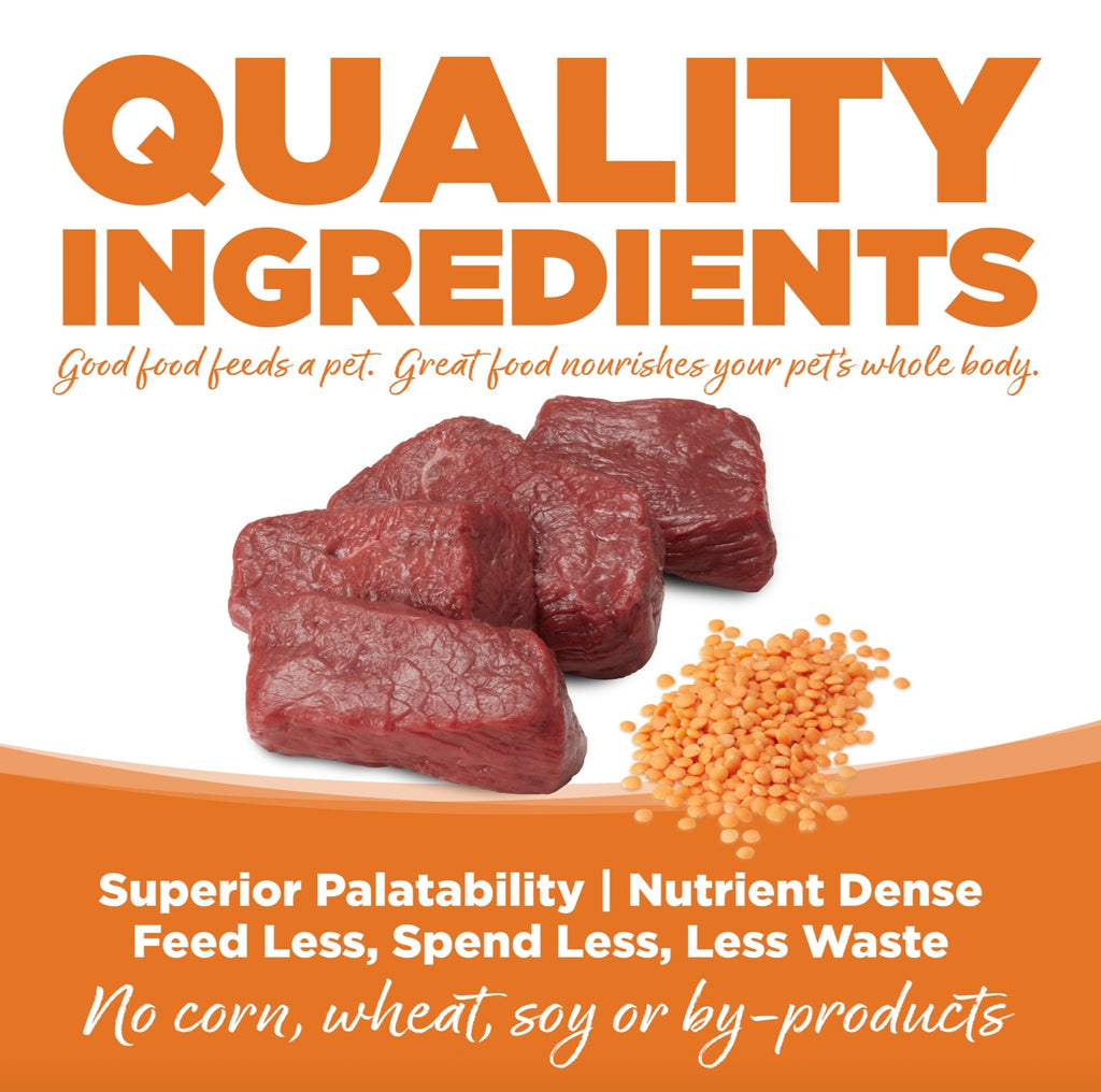 NutriSource PureVita Grain Free Venison and Red Lentils Entree Dry Dog Food