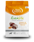 NutriSource PureVita Grain Free Venison and Red Lentils Entree Dry Dog Food