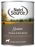 Nutrisource Senior Canned Dog Food