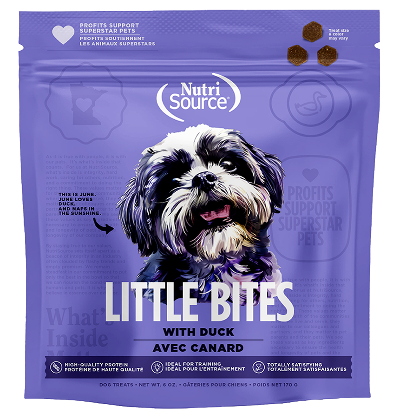 NutriSource Little Bites with Duck Dog Training Treat
