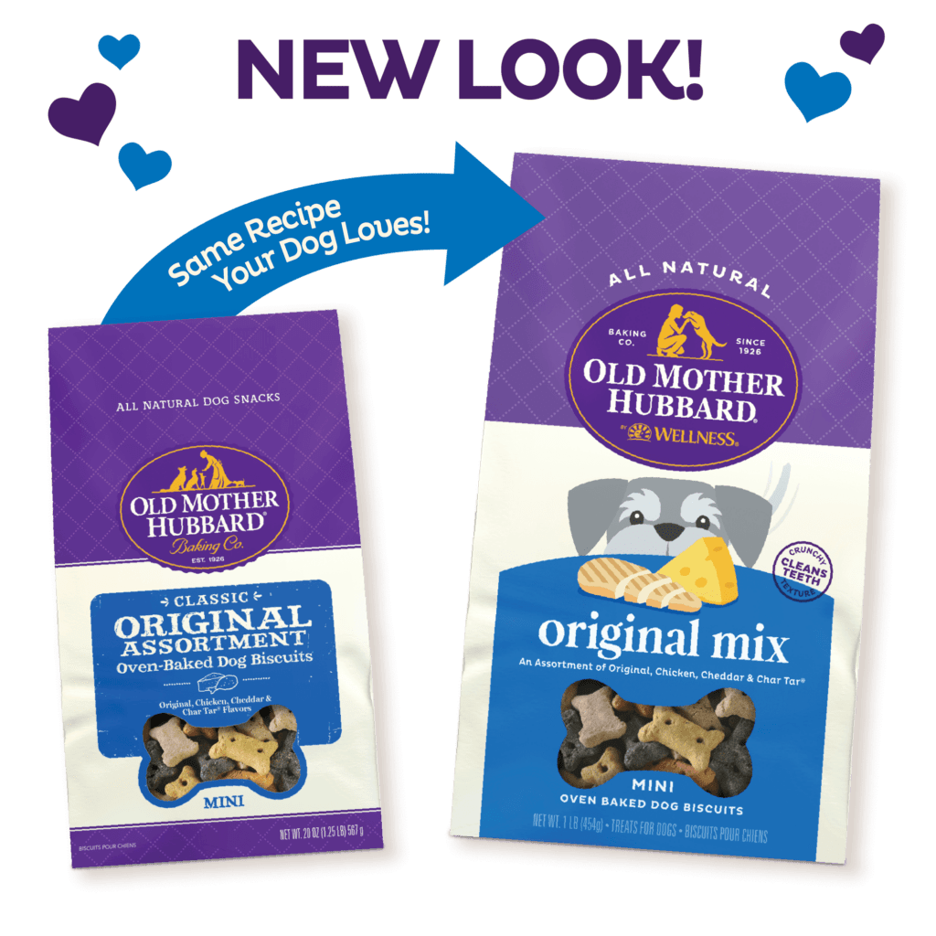 Old Mother Hubbard Crunchy Classic Natural Original Assortment Mini Biscuits Dog Treats