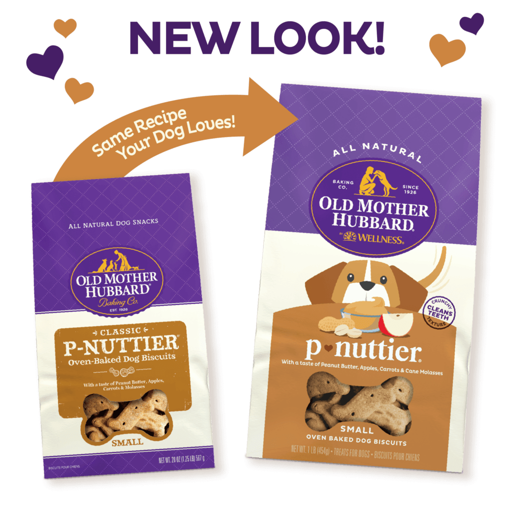 Old Mother Hubbard Crunchy Classic Natural P-Nuttier Mini Biscuits Dog Treats