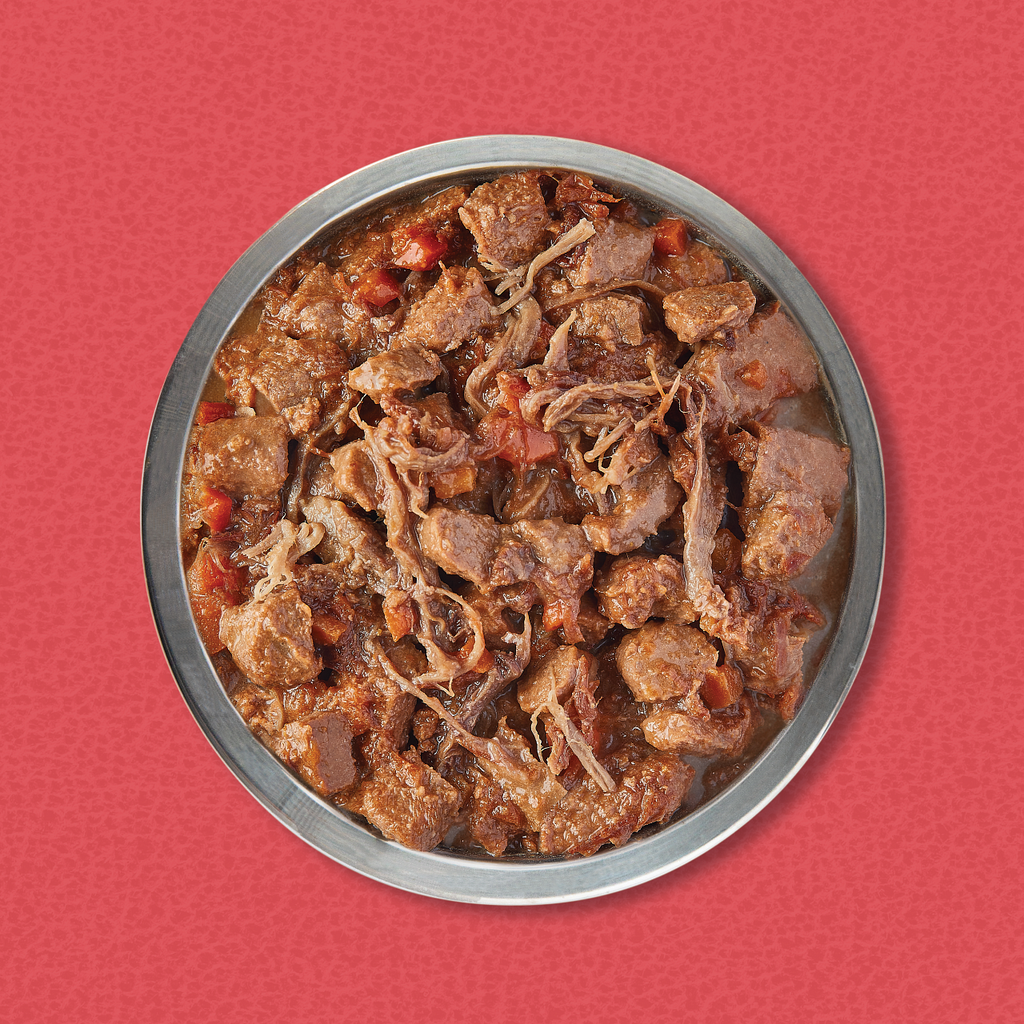 Orijen Premium Shredded Beef & Eggs Stew Recipe Canned Dog Food