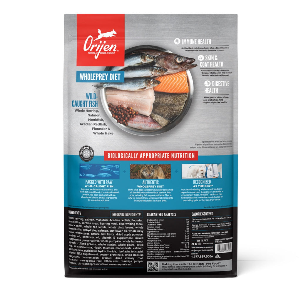 ORIJEN Six Fish Dry Dog Food