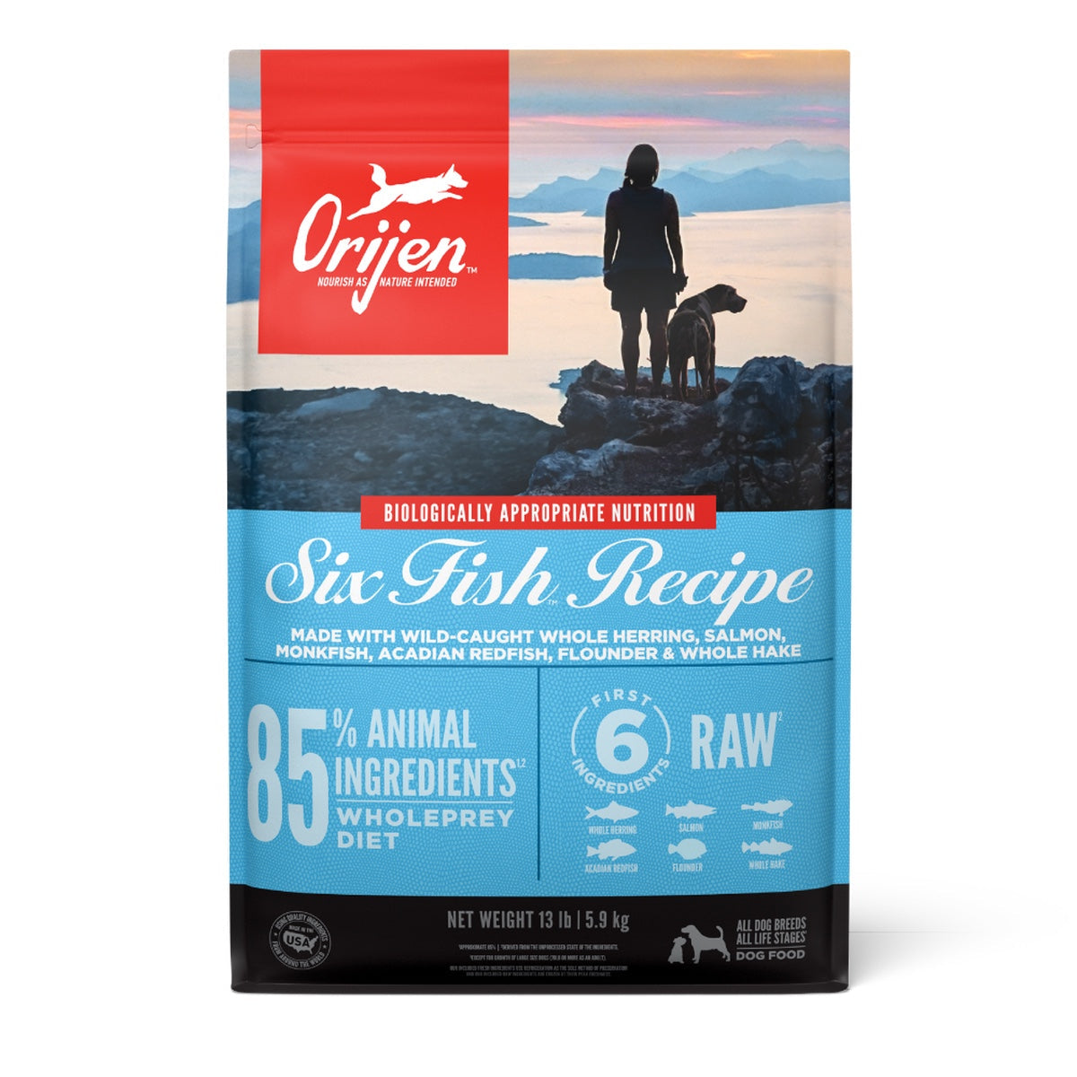ORIJEN Six Fish Dry Dog Food
