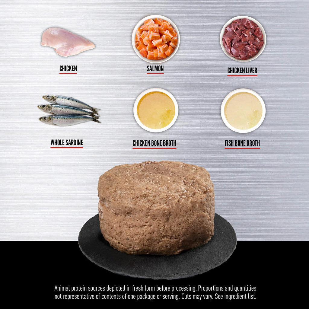 Orijen Premium Chicken & Salmon Entrée in Bone Broth Canned Kitten Food