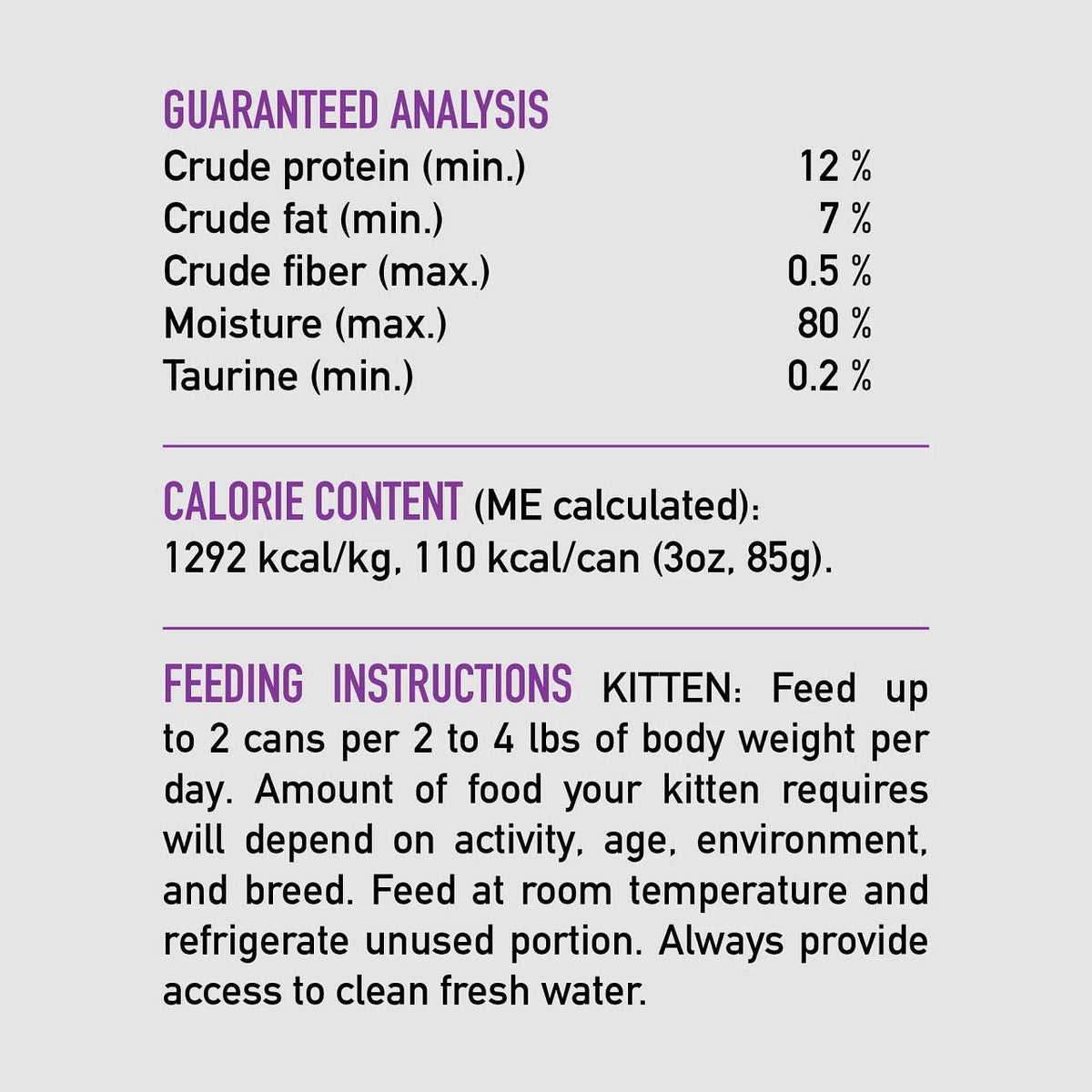 Orijen Premium Chicken & Salmon Entrée in Bone Broth Canned Kitten Food