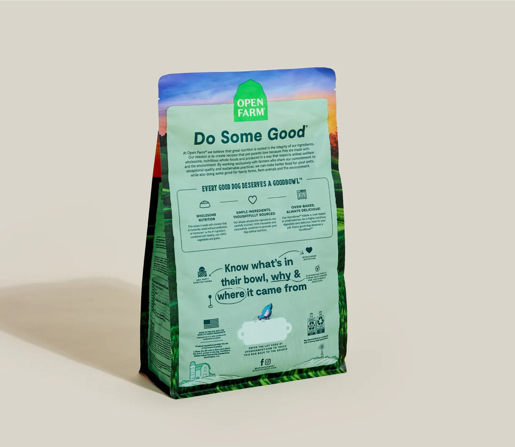 Open Farm Goodbowl Harvest Chicken and Brown Rice Recipe Dry Dog Food