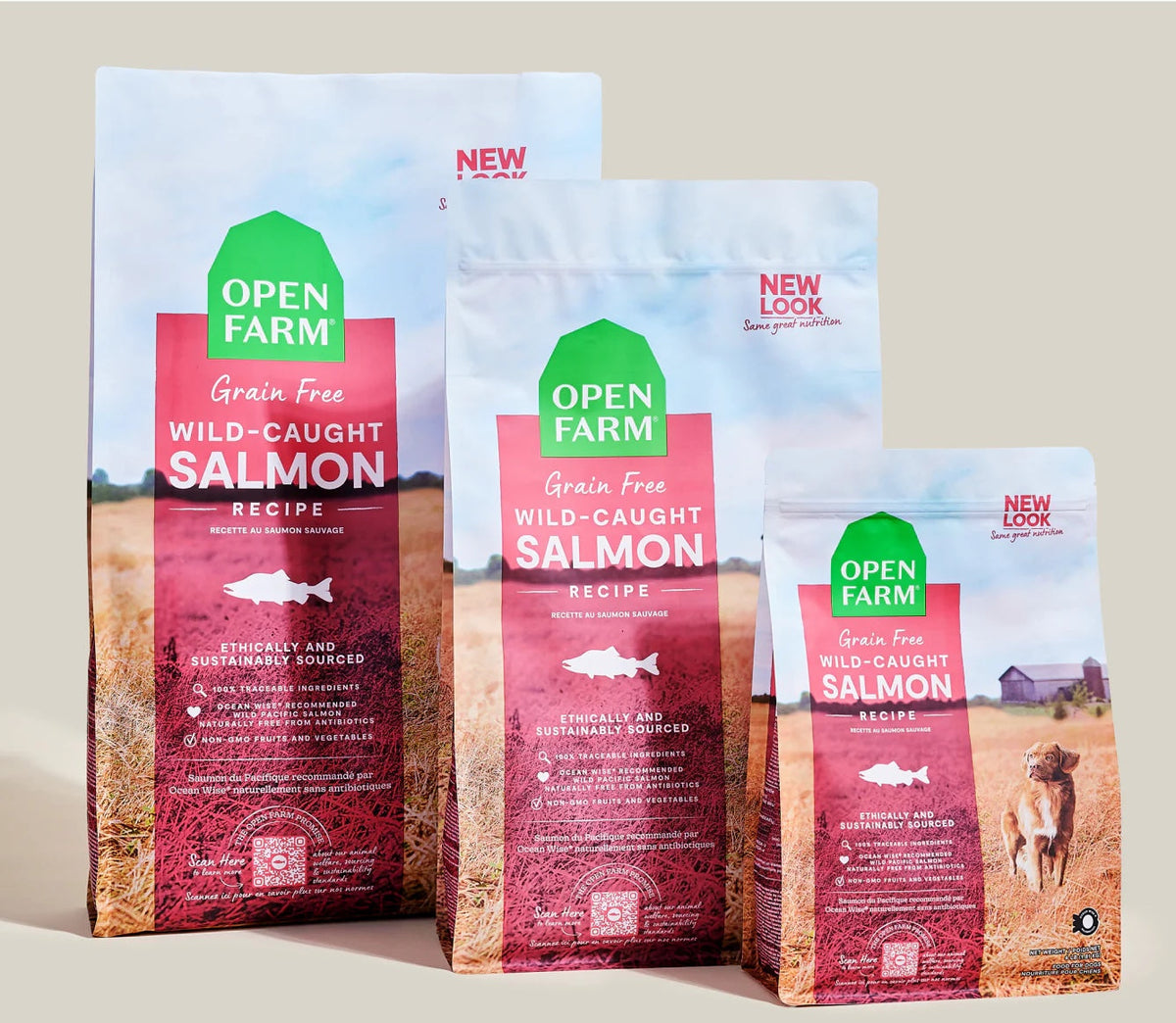 Open Farm Grain Free Wild Caught Salmon Dry Dog Food