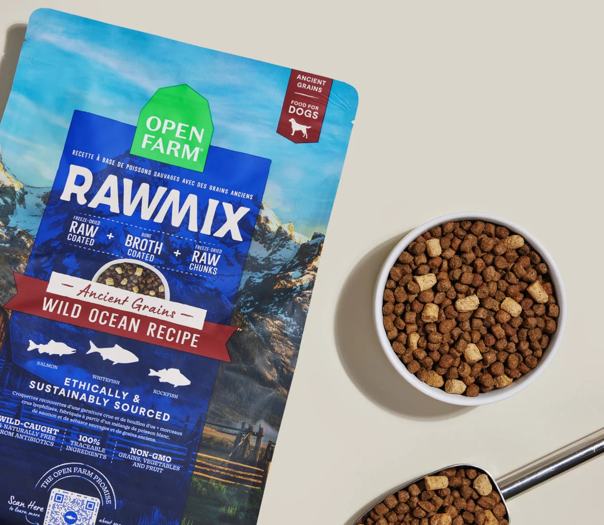 Open Farm RawMix Ancient Grains Wild Ocean Dry Dog Food