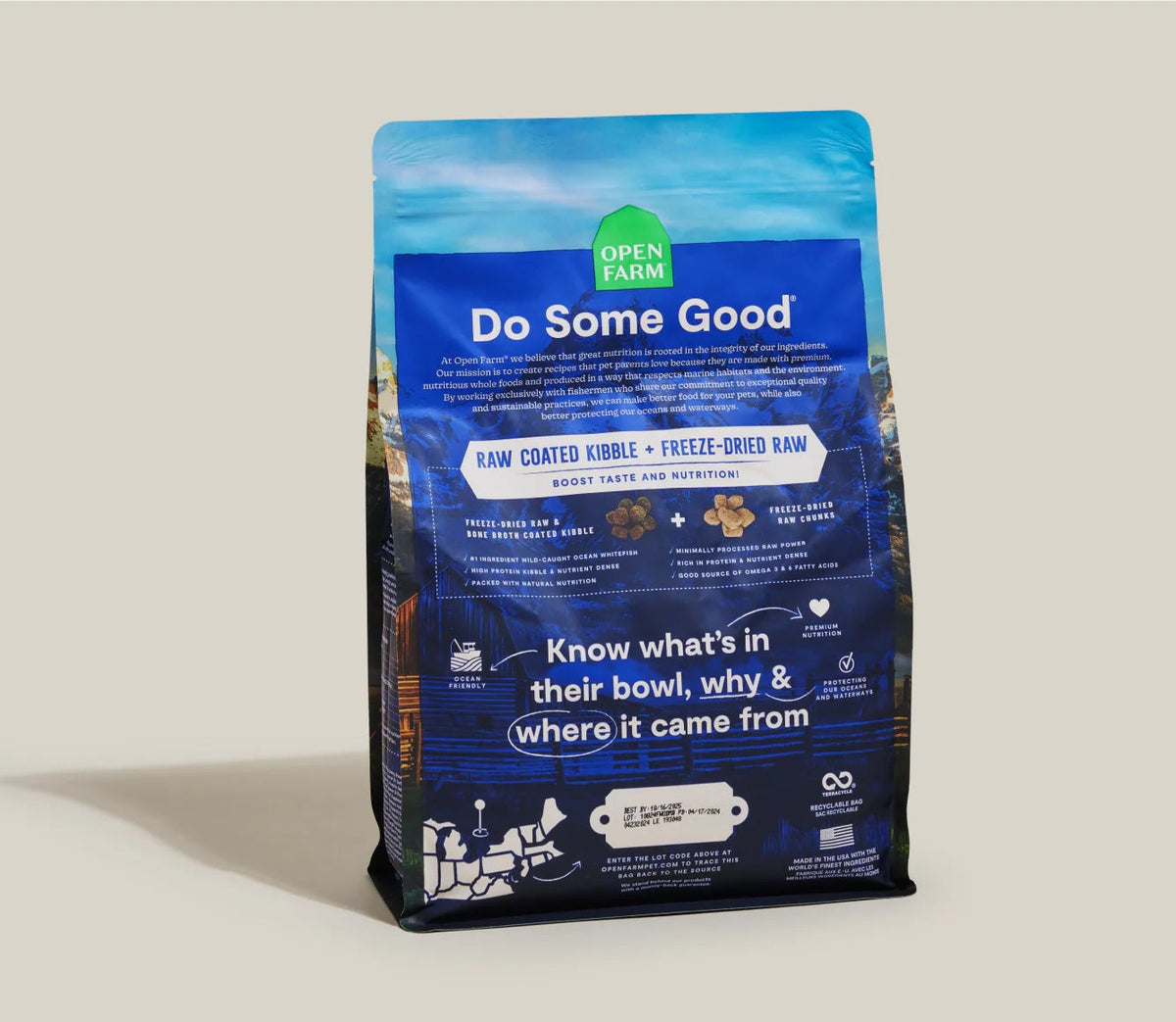Open Farm RawMix Ancient Grains Wild Ocean Dry Dog Food