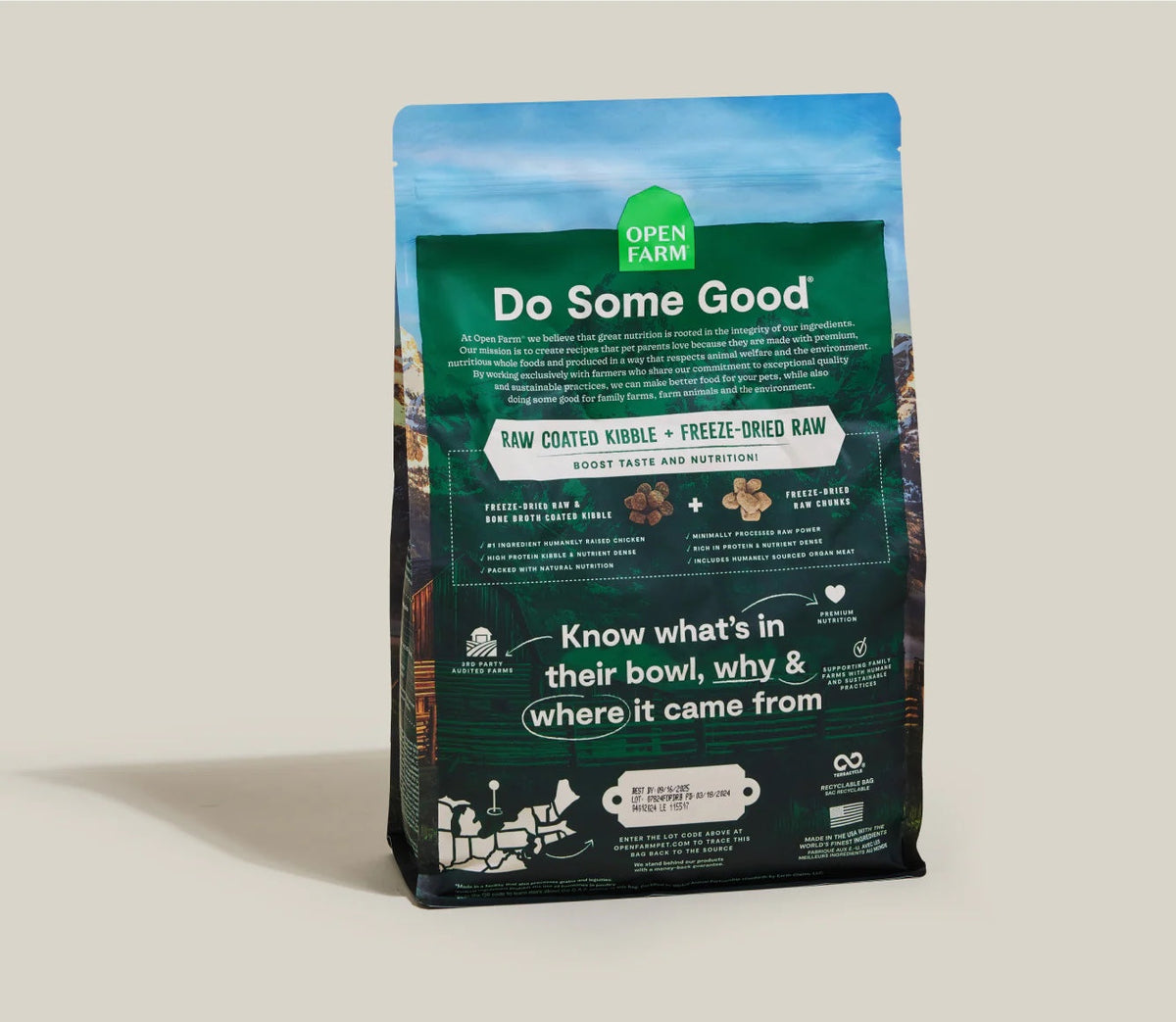Open Farm RawMix Open Prairie Grain Free Dry Dog Food