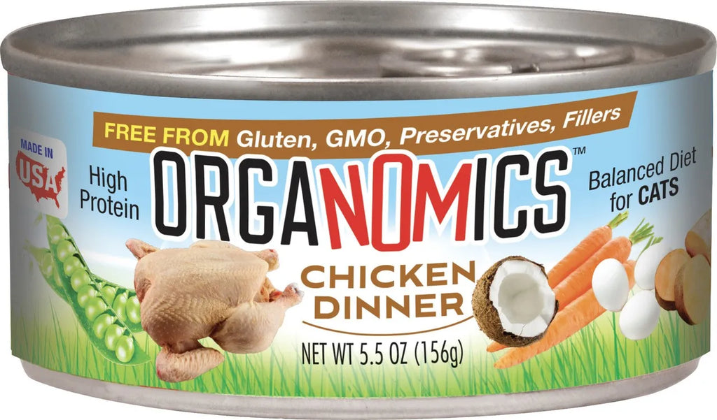 Organomics Chicken Dinner Canned Cat Food