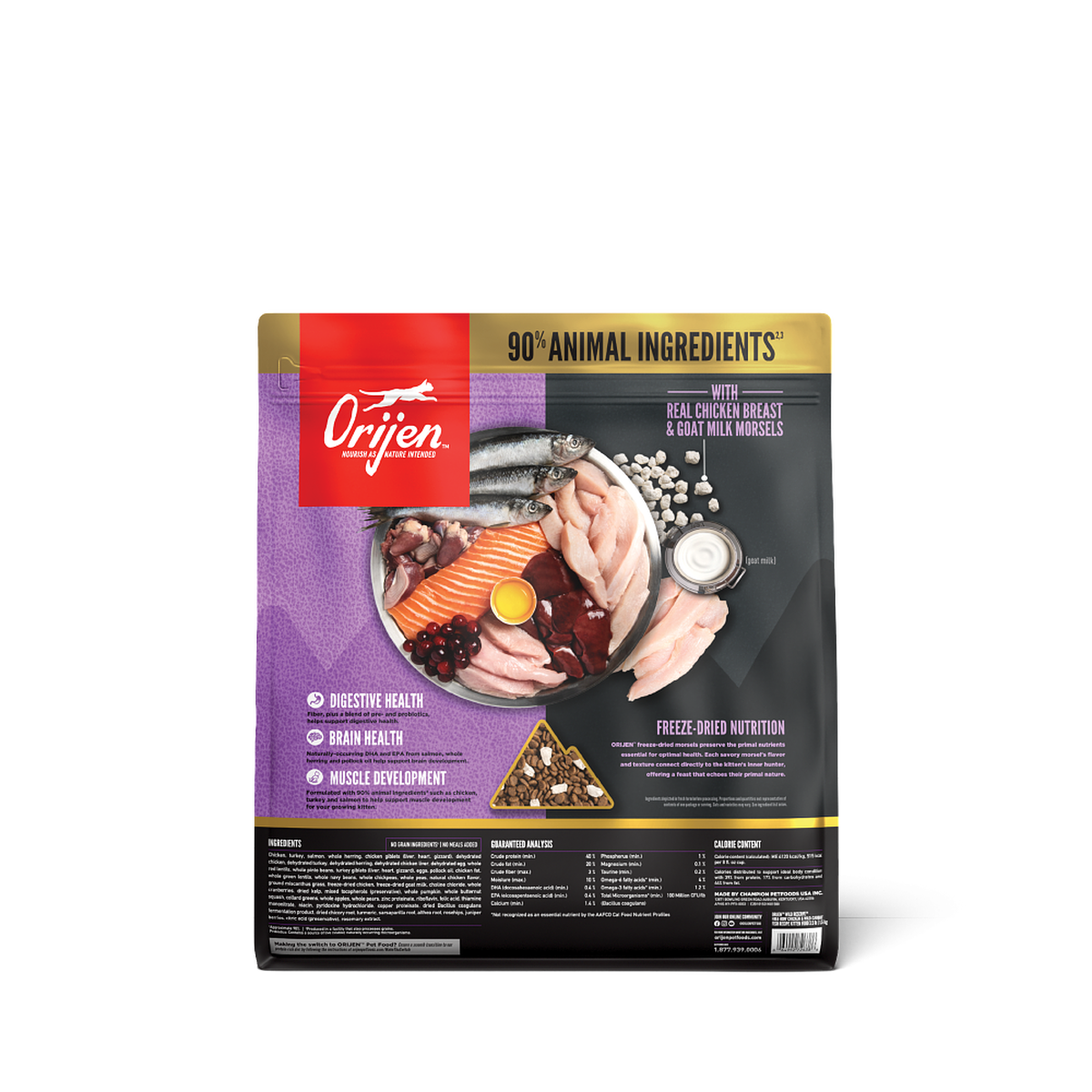 Orijen Wild Reserve Chicken and Fish Kitten Recipe Dry Food