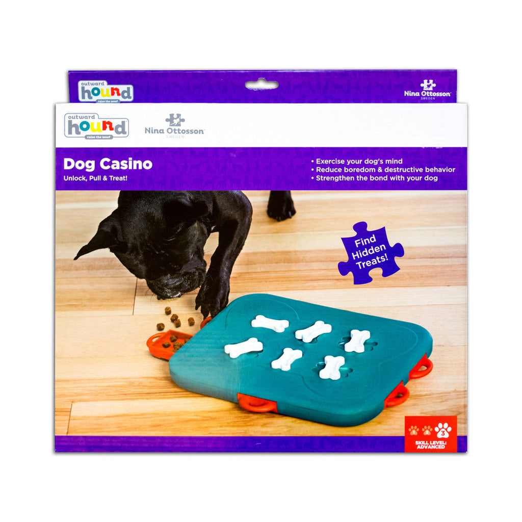Outward Hound Dog Casino Interactive Treat Puzzle Dog Toy