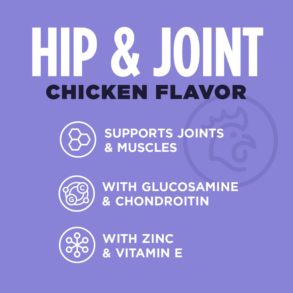 NutriSource PureVita Hip & Joint Chicken Flavor Dog Treats