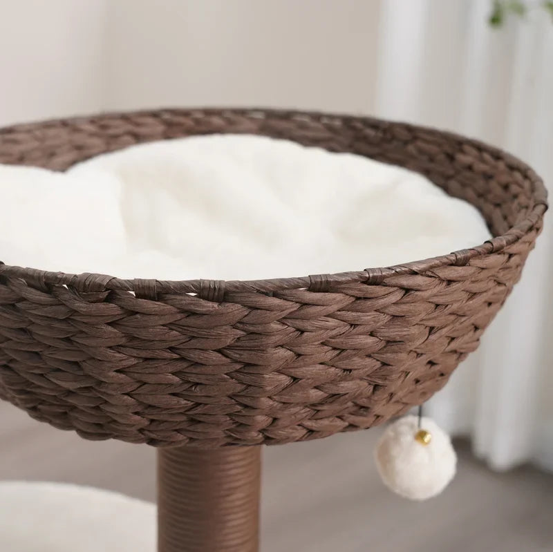 PetPals Quartz 3 Level Eco-Friendly Cat Tree