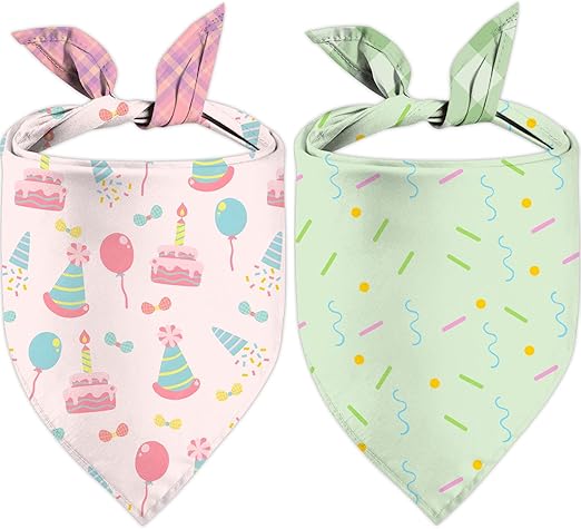 Pet Birthday Bandana Large