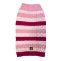 Petrageous Striped Crewneck Sweater, Pink