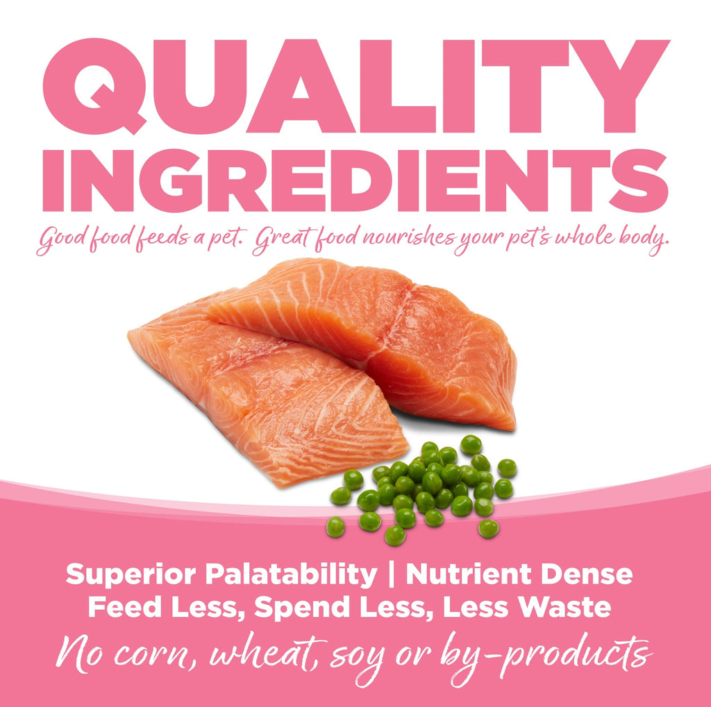 NutriSource PureVita Grain Free Salmon and Peas Dry Cat Food