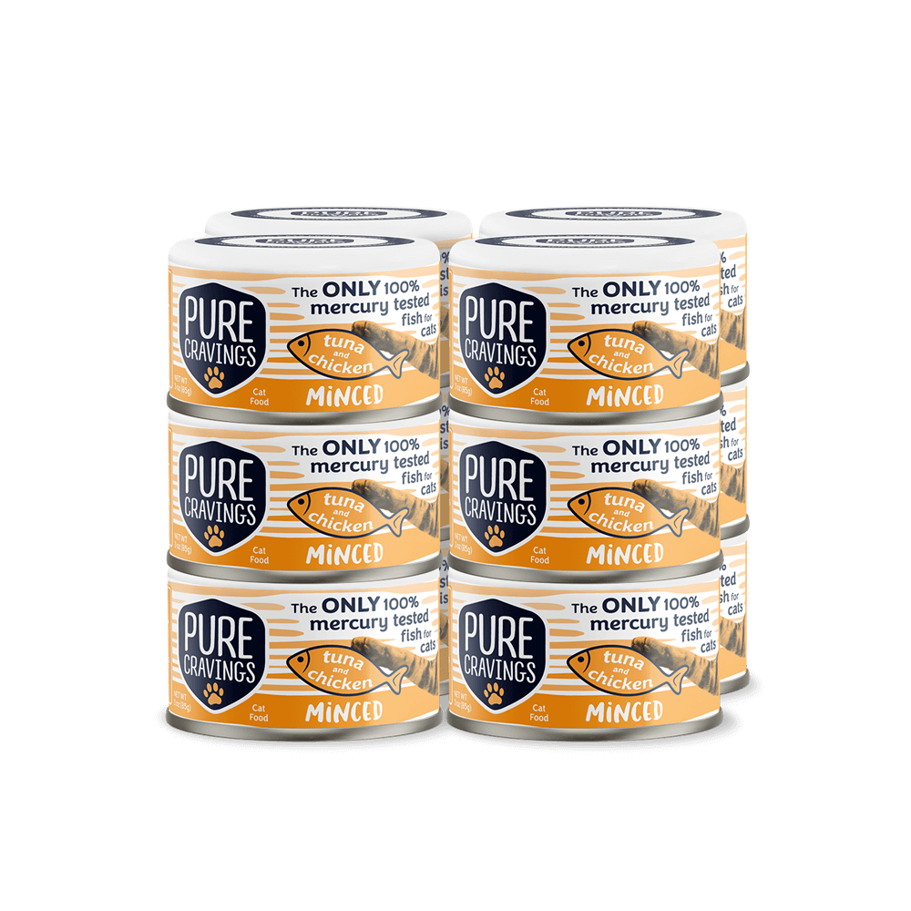 Pure Cravings Minced Tuna & Chicken Canned Cat Food