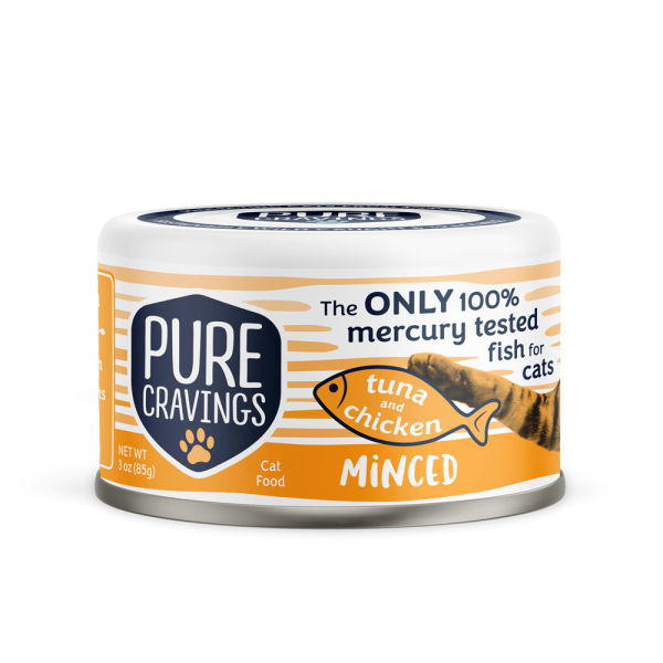 Pure Cravings Minced Tuna & Chicken Canned Cat Food