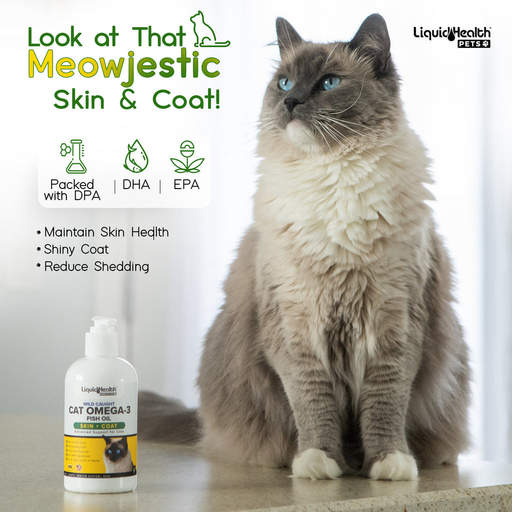 Liquid Health Purr-Fection Omega-3 Fish Oil For Cats