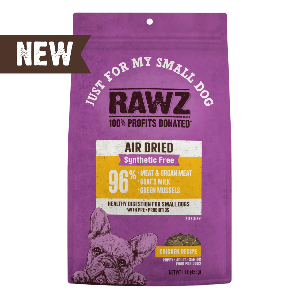 RAWZ Air Dried Just For My Small Dog Chicken Recipe Dog Food & Topper