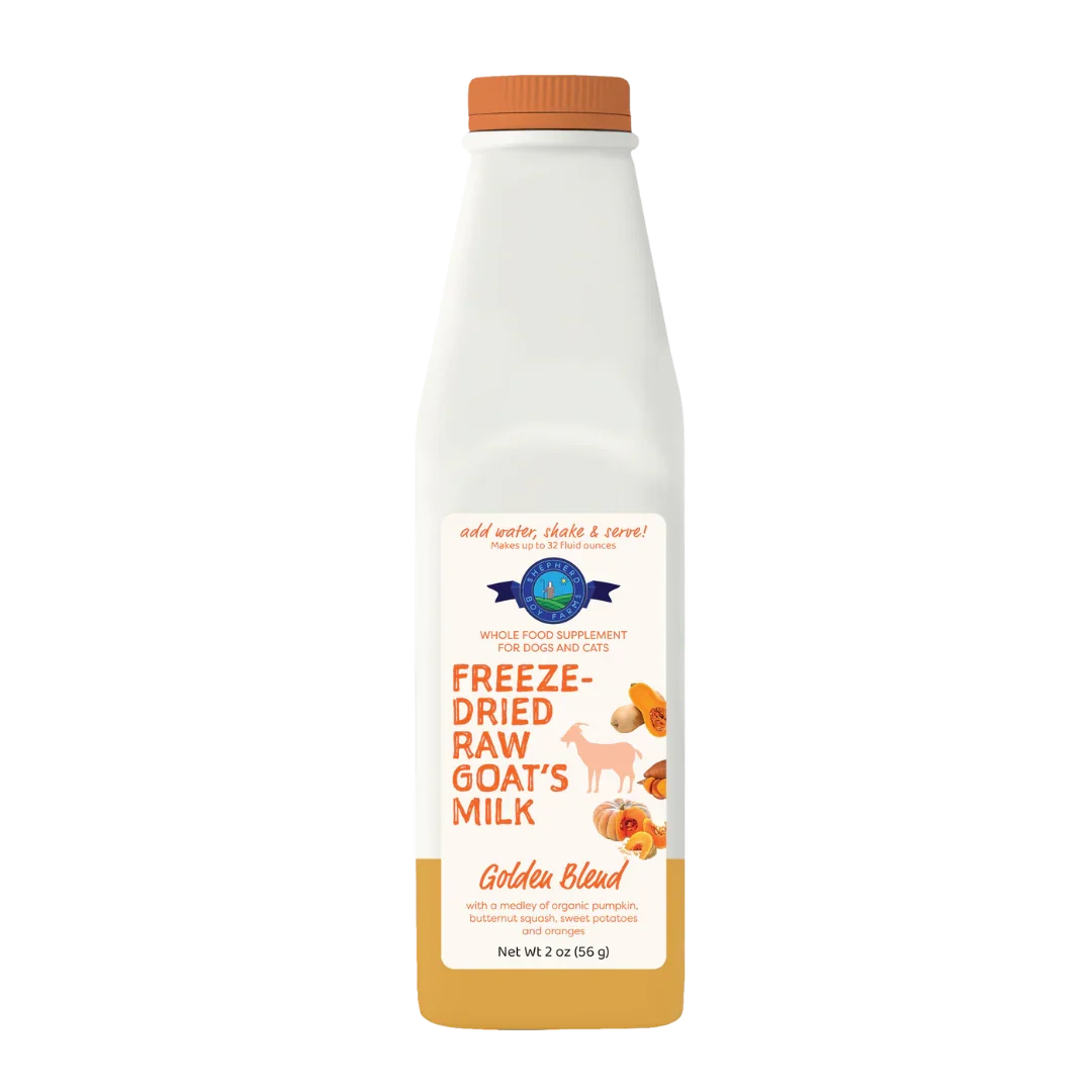 Shepherd Boy Farms Freeze Dried Raw Golden Blend Goat Milk