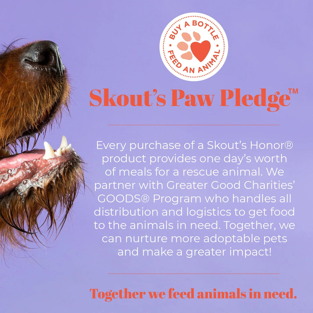 Skout's Honor Oral Care Dental Wipes for Pets