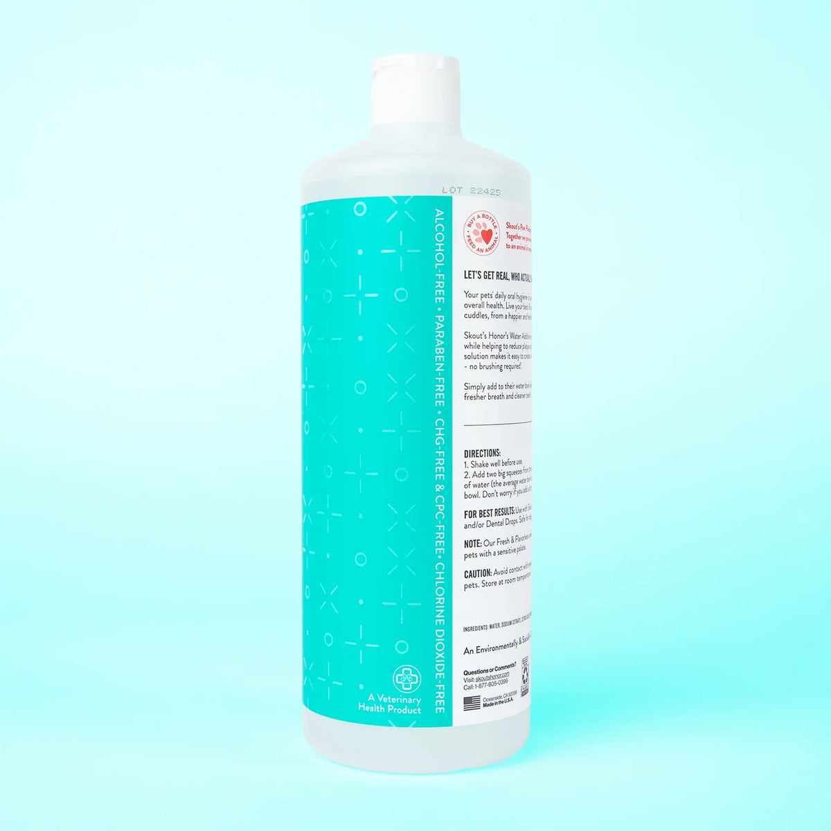 Skout's Honor Oral Care Pet Water Additive Fresh & Flavorless