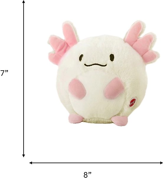 Spot Axolotl Butterball Plush Dog Toy