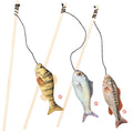 Spot Fanatic Fish Teaser Wand Cat Toy