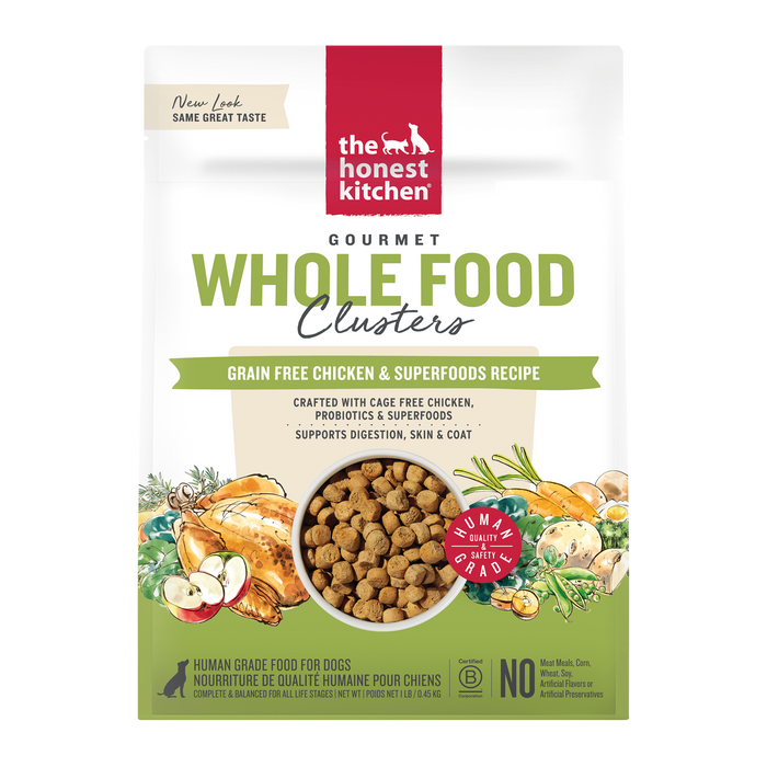 The Honest Kitchen Grain Free Chicken Recipe Whole Food Clusters Dry Dog Food